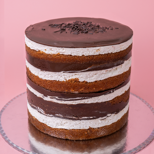 Pastel VeGansito 8 porciones.